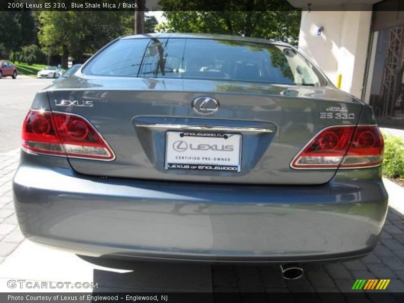 Blue Shale Mica / Black 2006 Lexus ES 330
