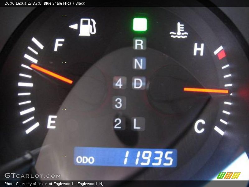 Blue Shale Mica / Black 2006 Lexus ES 330
