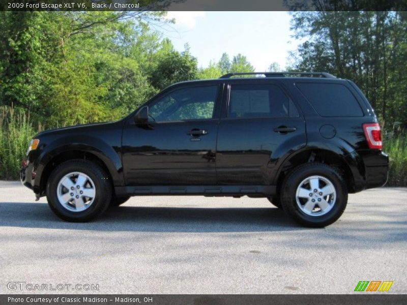Black / Charcoal 2009 Ford Escape XLT V6