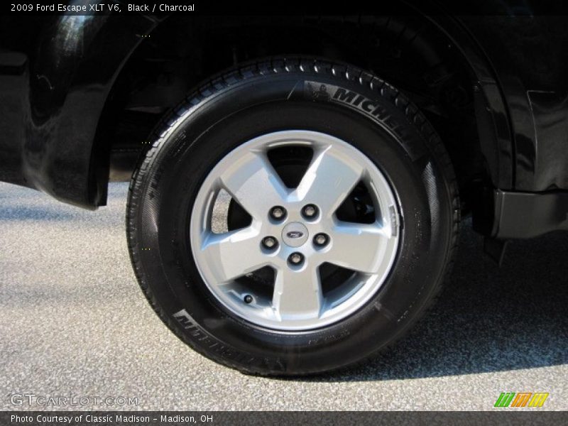 Black / Charcoal 2009 Ford Escape XLT V6