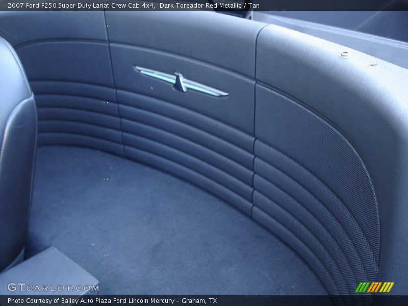Dark Toreador Red Metallic / Tan 2007 Ford F250 Super Duty Lariat Crew Cab 4x4