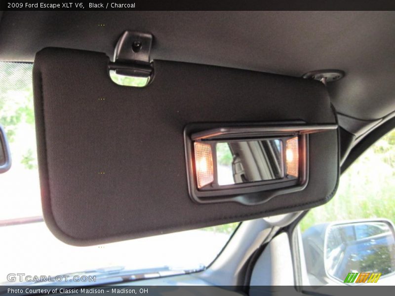 Black / Charcoal 2009 Ford Escape XLT V6