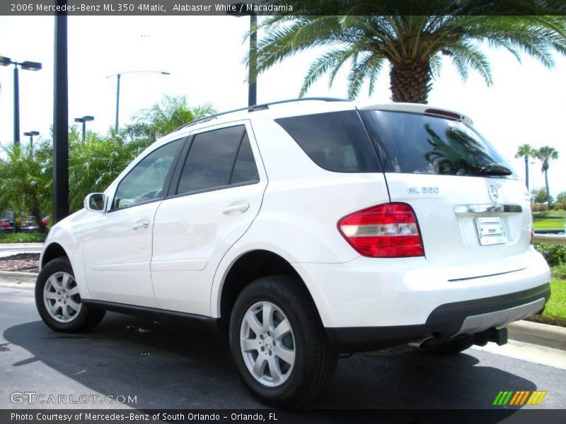 Alabaster White / Macadamia 2006 Mercedes-Benz ML 350 4Matic