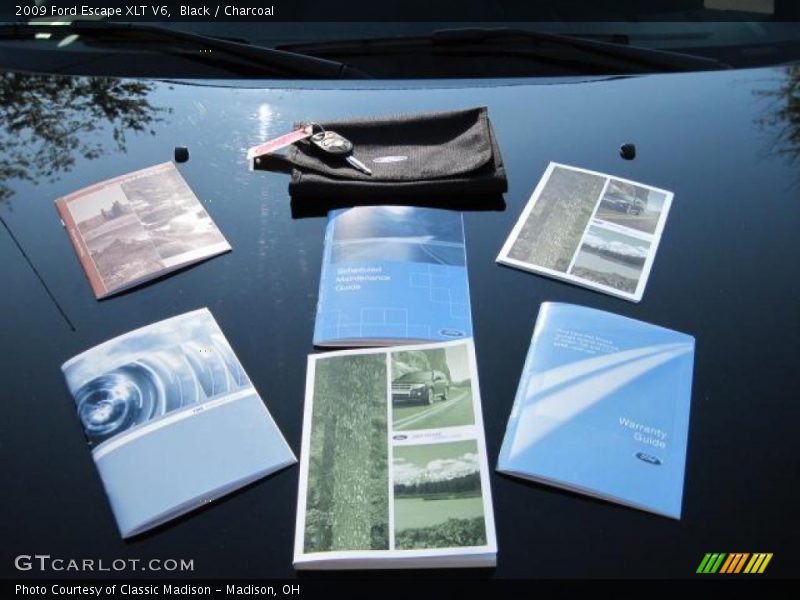 Black / Charcoal 2009 Ford Escape XLT V6