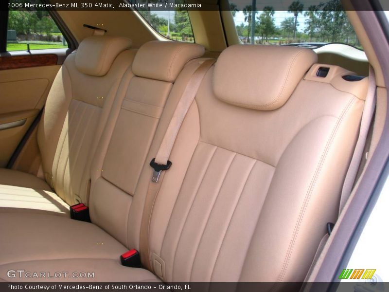 Alabaster White / Macadamia 2006 Mercedes-Benz ML 350 4Matic