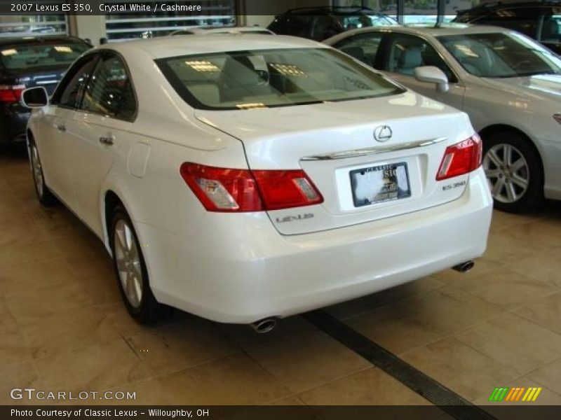 Crystal White / Cashmere 2007 Lexus ES 350