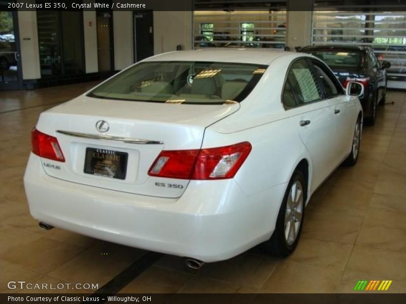 Crystal White / Cashmere 2007 Lexus ES 350