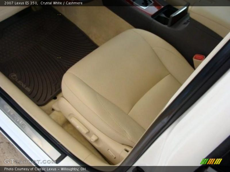 Crystal White / Cashmere 2007 Lexus ES 350