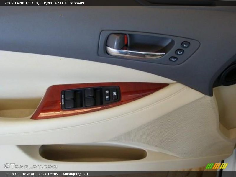 Crystal White / Cashmere 2007 Lexus ES 350