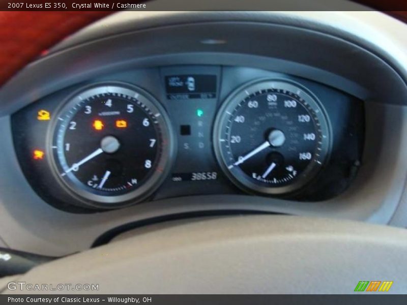 Crystal White / Cashmere 2007 Lexus ES 350