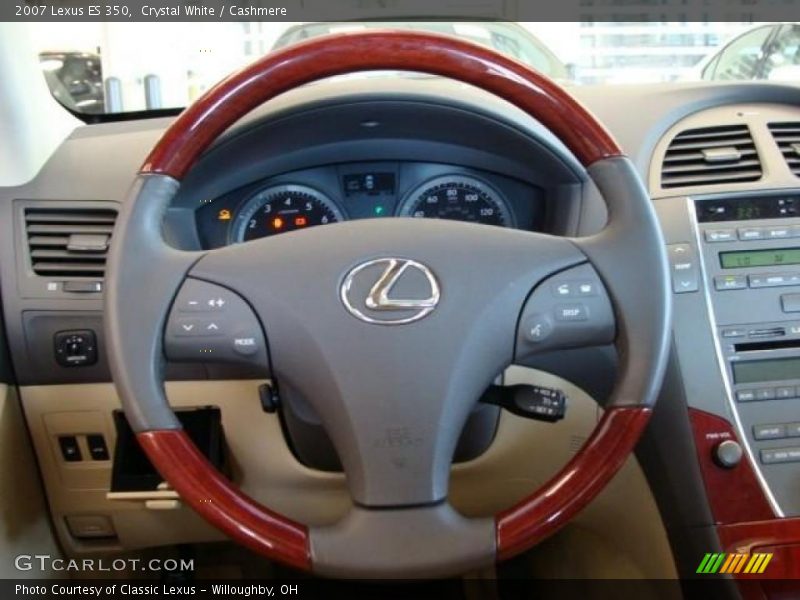 Crystal White / Cashmere 2007 Lexus ES 350