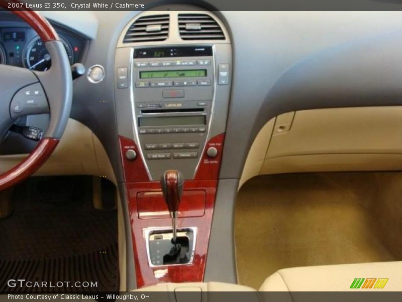 Crystal White / Cashmere 2007 Lexus ES 350