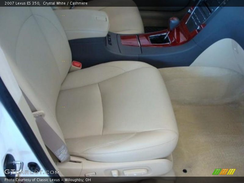 Crystal White / Cashmere 2007 Lexus ES 350