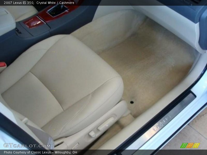Crystal White / Cashmere 2007 Lexus ES 350
