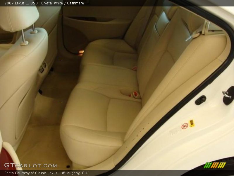 Crystal White / Cashmere 2007 Lexus ES 350