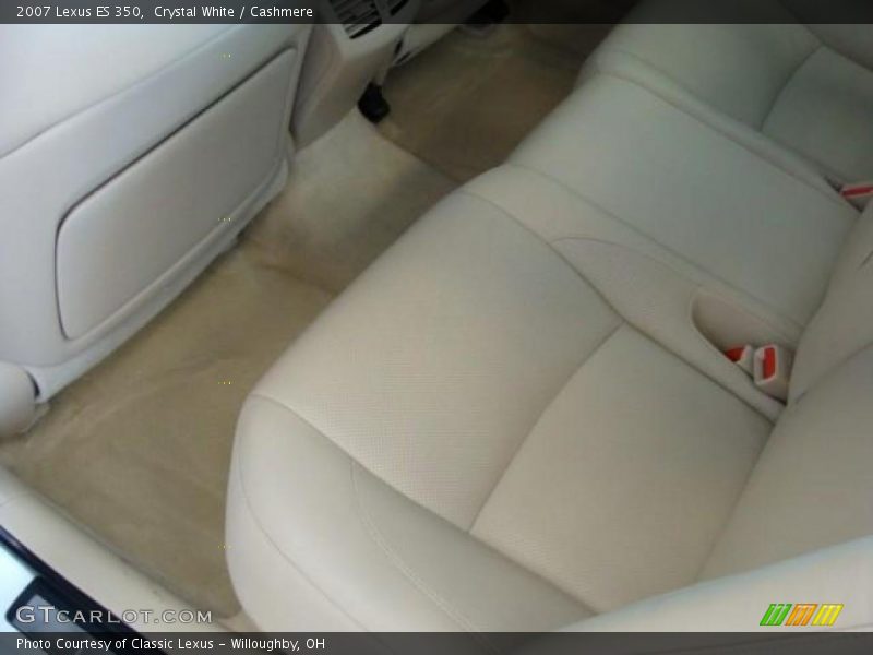 Crystal White / Cashmere 2007 Lexus ES 350
