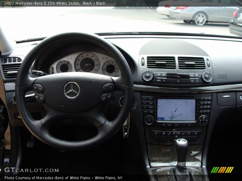 Black / Black 2007 Mercedes-Benz E 350 4Matic Sedan
