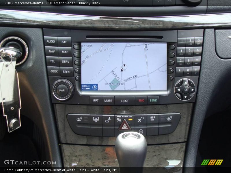 Black / Black 2007 Mercedes-Benz E 350 4Matic Sedan