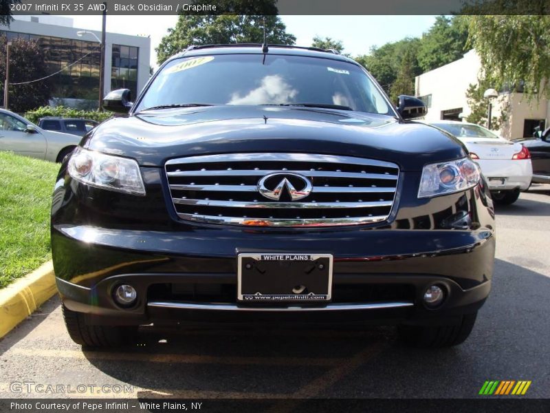 Black Obsidian / Graphite 2007 Infiniti FX 35 AWD