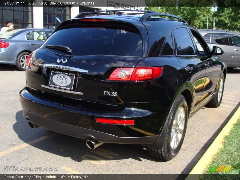 Black Obsidian / Graphite 2007 Infiniti FX 35 AWD