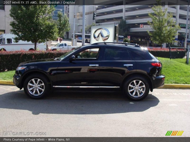 Black Obsidian / Graphite 2007 Infiniti FX 35 AWD