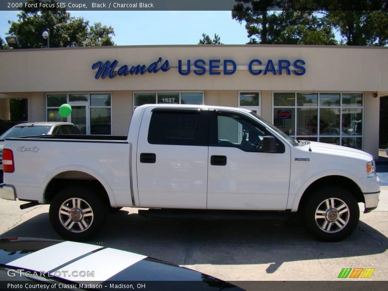 Black / Charcoal Black 2008 Ford Focus SES Coupe