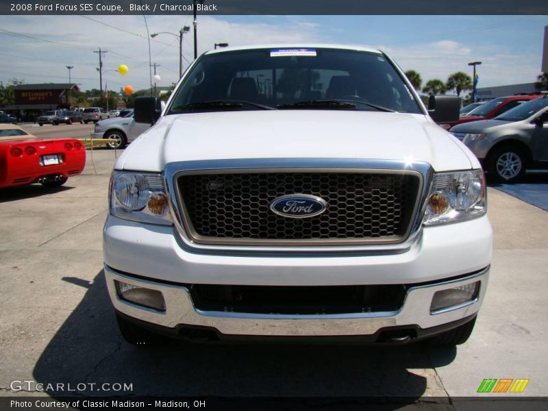 Black / Charcoal Black 2008 Ford Focus SES Coupe