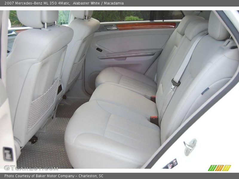 Alabaster White / Macadamia 2007 Mercedes-Benz ML 350 4Matic