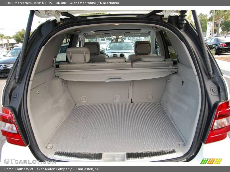 Alabaster White / Macadamia 2007 Mercedes-Benz ML 350 4Matic