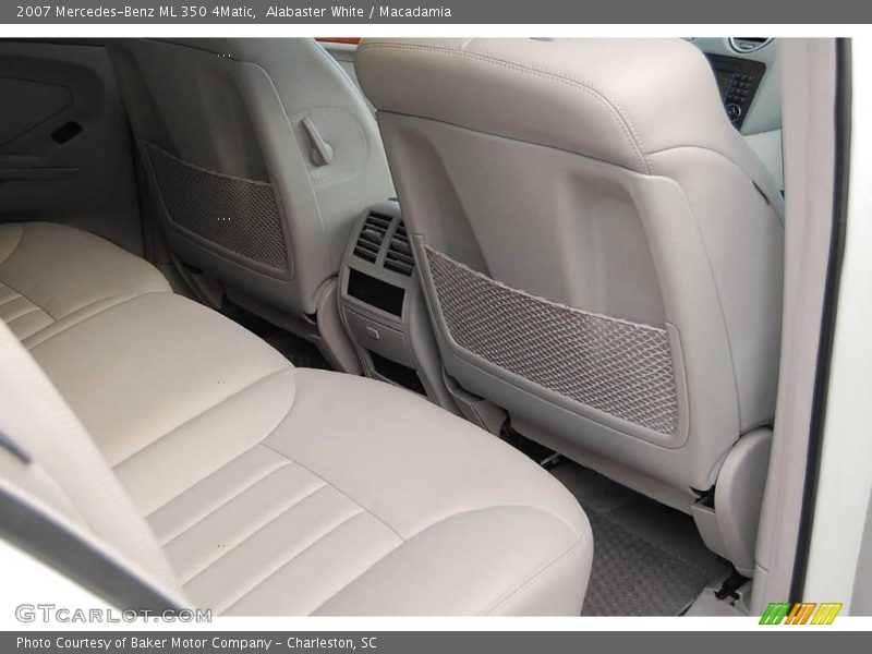 Alabaster White / Macadamia 2007 Mercedes-Benz ML 350 4Matic