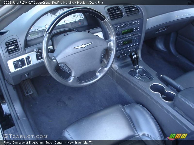 Redfire Metallic / Medium/Dark Flint 2008 Ford F150 XLT SuperCrew