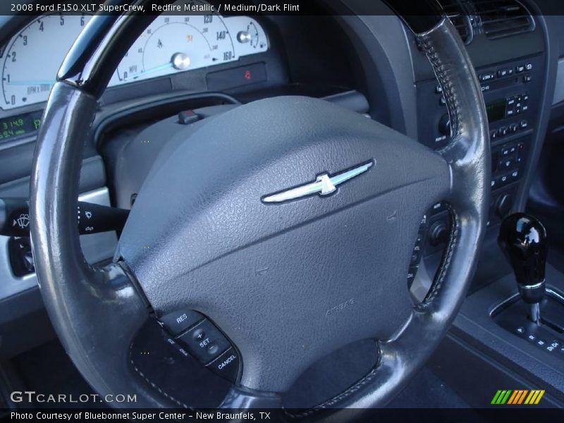 Redfire Metallic / Medium/Dark Flint 2008 Ford F150 XLT SuperCrew