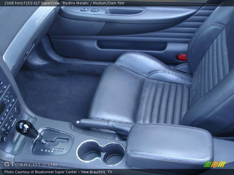 Redfire Metallic / Medium/Dark Flint 2008 Ford F150 XLT SuperCrew