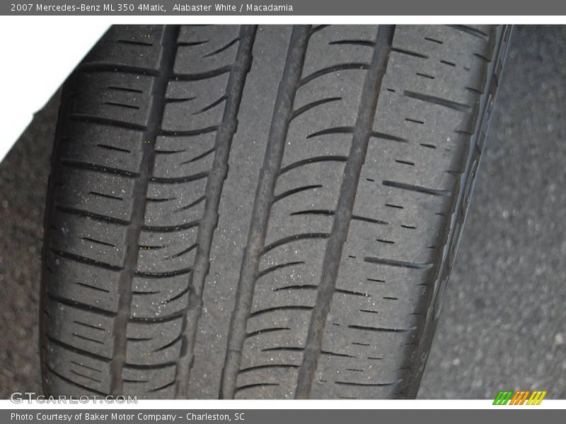 Alabaster White / Macadamia 2007 Mercedes-Benz ML 350 4Matic