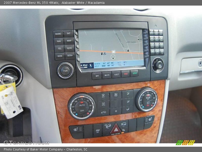Alabaster White / Macadamia 2007 Mercedes-Benz ML 350 4Matic