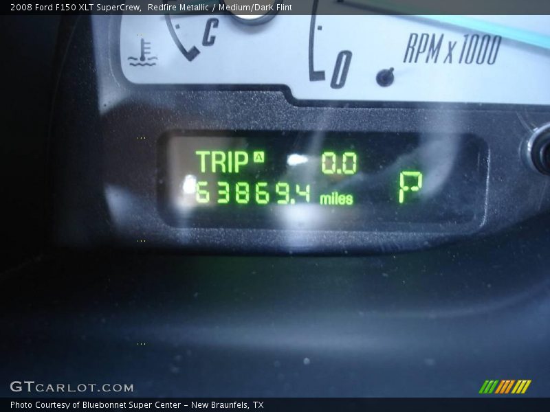 Redfire Metallic / Medium/Dark Flint 2008 Ford F150 XLT SuperCrew