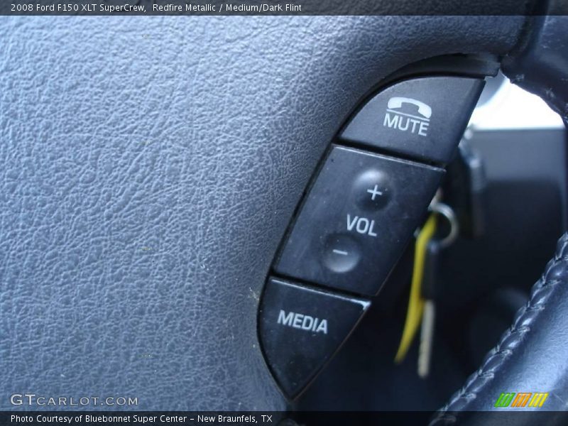 Redfire Metallic / Medium/Dark Flint 2008 Ford F150 XLT SuperCrew