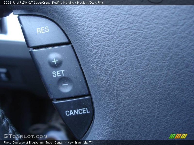 Redfire Metallic / Medium/Dark Flint 2008 Ford F150 XLT SuperCrew