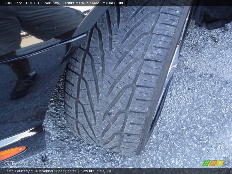 Redfire Metallic / Medium/Dark Flint 2008 Ford F150 XLT SuperCrew