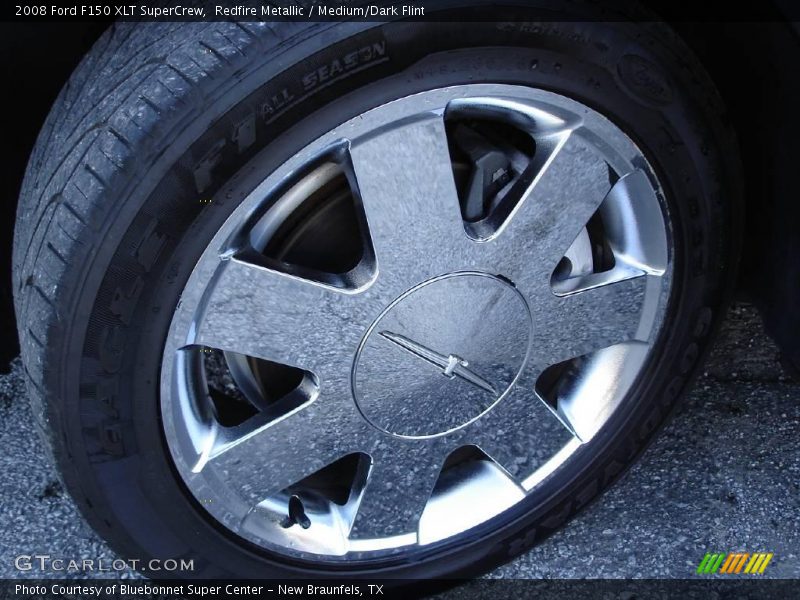 Redfire Metallic / Medium/Dark Flint 2008 Ford F150 XLT SuperCrew