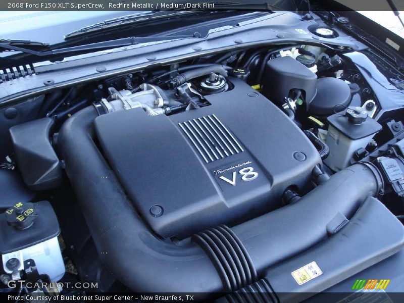 Redfire Metallic / Medium/Dark Flint 2008 Ford F150 XLT SuperCrew