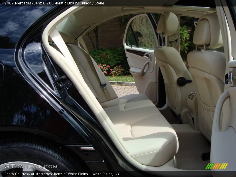 Black / Stone 2007 Mercedes-Benz C 280 4Matic Luxury