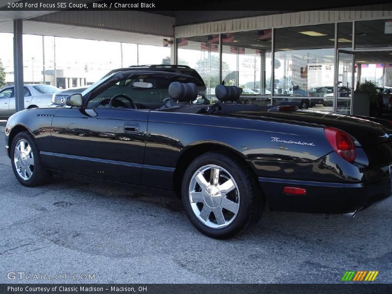 Black / Charcoal Black 2008 Ford Focus SES Coupe