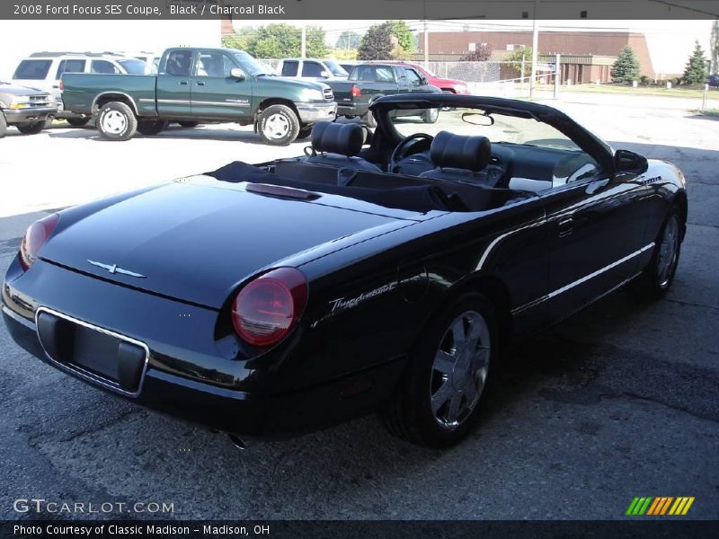 Black / Charcoal Black 2008 Ford Focus SES Coupe