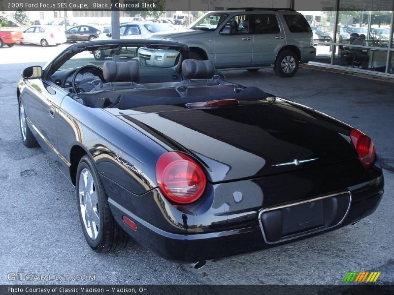 Black / Charcoal Black 2008 Ford Focus SES Coupe