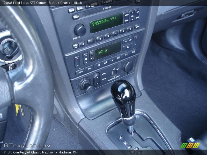 Black / Charcoal Black 2008 Ford Focus SES Coupe