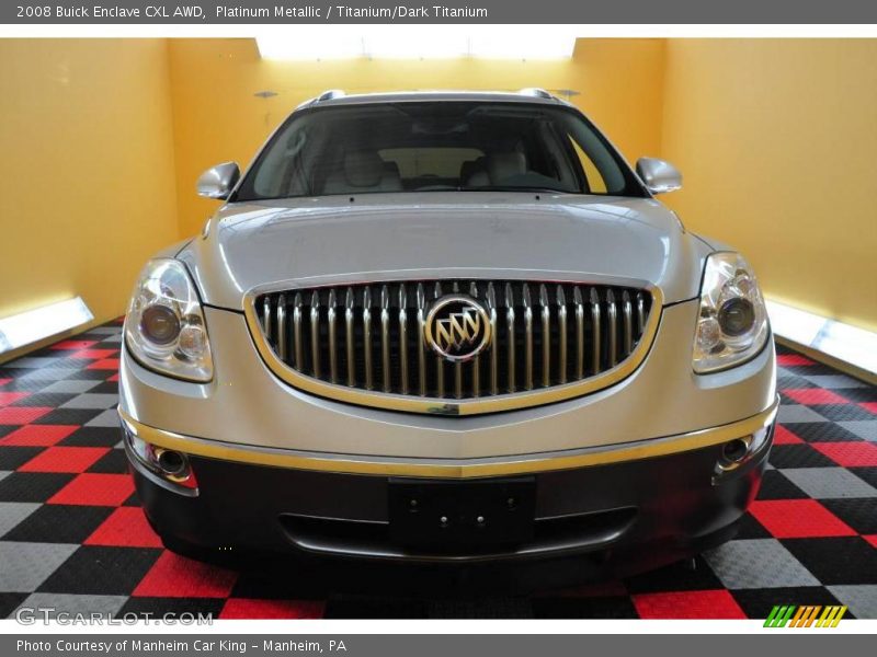 Platinum Metallic / Titanium/Dark Titanium 2008 Buick Enclave CXL AWD