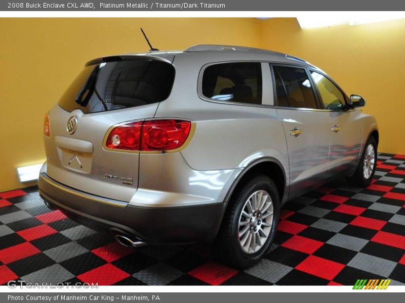 Platinum Metallic / Titanium/Dark Titanium 2008 Buick Enclave CXL AWD