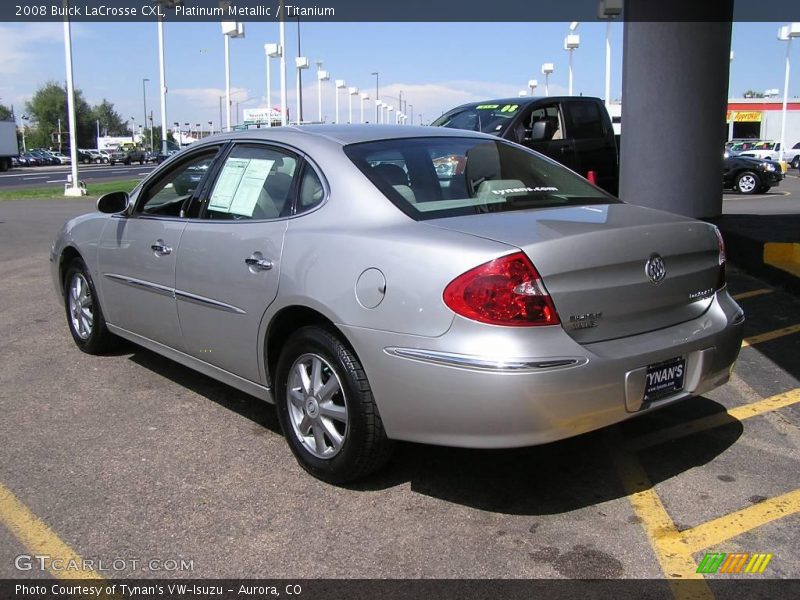 Platinum Metallic / Titanium 2008 Buick LaCrosse CXL