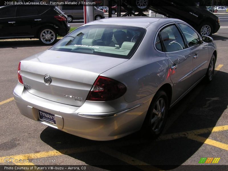 Platinum Metallic / Titanium 2008 Buick LaCrosse CXL